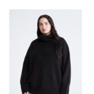 Calvin Klein Ribbed Turtleneck Sweater